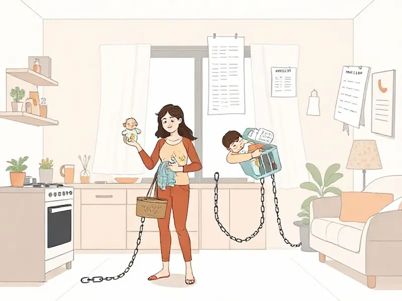 parenting duties, and managing the family schedules are unequally divided between partners